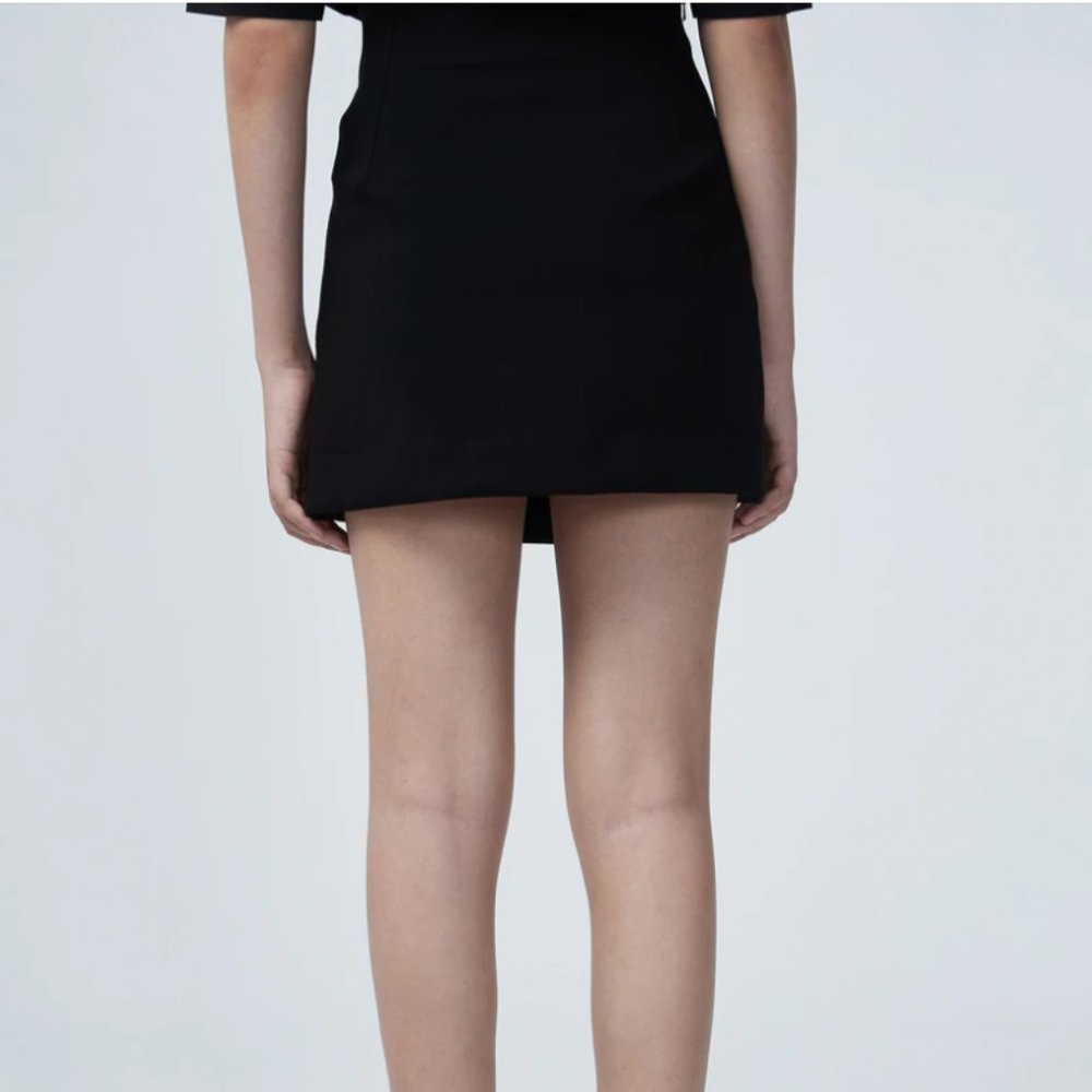 JNBY Draped Mini Skirt (Large) Brand New - Picture 5 of 7